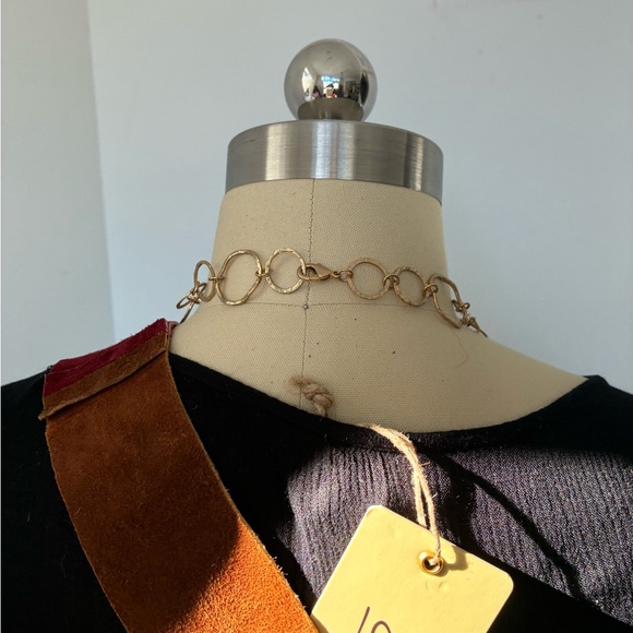 Gold Chain Link Necklace Vintage - Picture 4 of 7